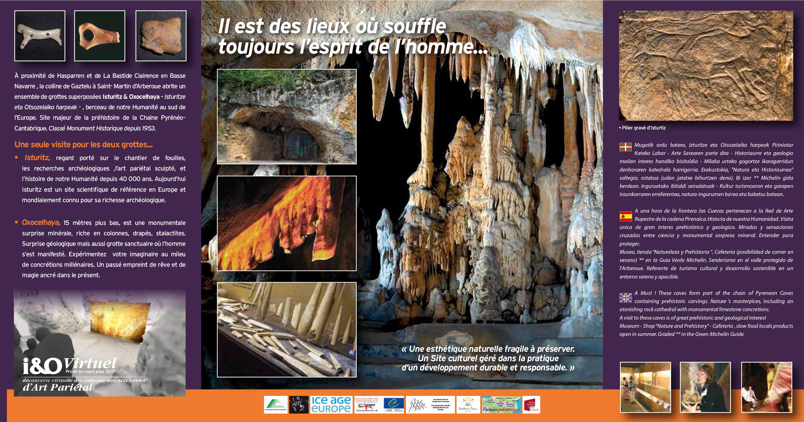Les Grottes d'Isturitz Infos pratiques